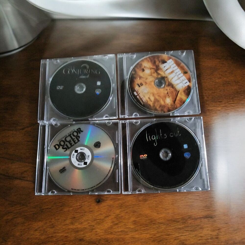 4 Horror Dvds Lot 1